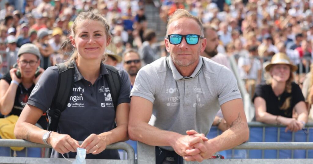 mariage justine braisaz et son mari